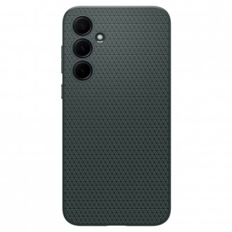Žalias originalios tekstūros dėklas "Spigen Liquid Air" telefonui Samsung Galaxy A35 5G