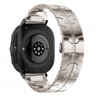 Titano spalvos apyrankė "Tech-Protect Stainless Line" laikrodžiui Samsung Galaxy Watch Ultra (47MM)