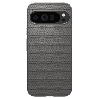 Pilkas originalios tekstūros dėklas "Spigen Liquid Air" telefonui Google Pixel 9 Pro XL