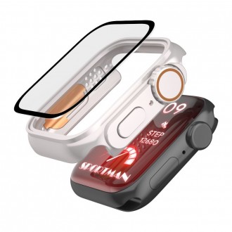 Titano spalvos dėklas "Tech-Protect Defense360" laikrodžiui Apple Watch 10 (46 MM) 