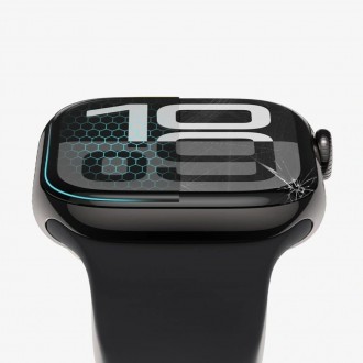 Ekrano apsauga "Tech-Protect Glass Flex+" (2-vnt.) laikrodžiui Garmin Forerunner 970 / 570 (47 MM)