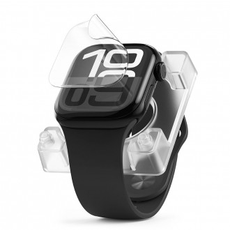 Apsauginis plėvelė su montavymo rėmeliu "Ringke Dual Easy Pro" laikrodžiui Apple Watch 10 / 11 (46 MM)