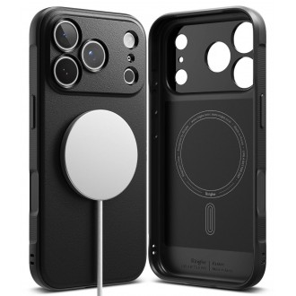 Juodas dėklas "Ringke Onyx Magnetic Magsafe" telefonui Apple Iphone 17 PRO / 18 PRO