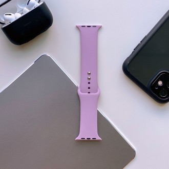Alyvų spalvos apyrankė Tech-Protect "Iconband" laikrodžiui Apple Watch 4 / 5 / 6 / 7 / 8 / 9 / SE (38 / 40 / 41 MM)