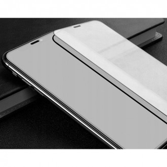 Apsauginis grūdintas stiklas juodais kraštais MOCOLO TG+FULL GLUE  telefonui Xiaomi Redmi Note 10 Pro