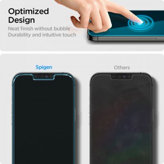 Skaidrus dėklas + ekrano apsauga "Spigen Crystal Pack" telefonui iPhone 13 Pro Max