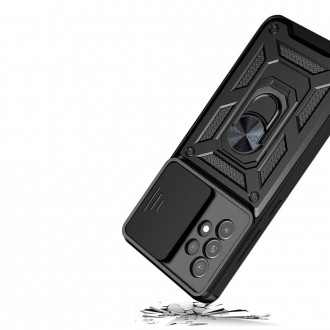 Tvirtas dėklas/stovas su kameros apsauga Tech-Protect "Camshield Pro" telefonui Samsung Galaxy A53 5G