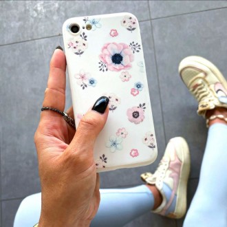 Baltas dėklas "Tech-Protect Mood" telefonui Samsung Galaxy A13 4G / LTE