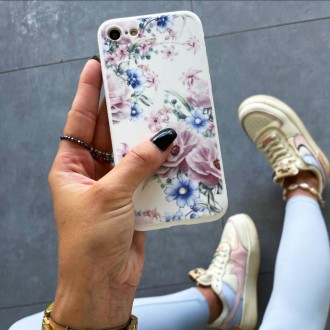 Baltas dėklas "Tech-Protect Mood" telefonui Samsung Galaxy A13 4G / LTE