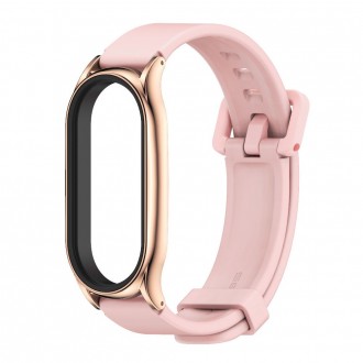 Rožinė apyrankė "Tech-Protect Iconband Pro" laikrodžiui Xiaomi Mi Smart Band 5 / 6 / 6 NFC
