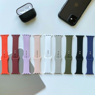 Citrinų spalvos apyrankė "Tech-Protect Iconband" laikrodžiui Apple Watch 4 / 5 / 6 / 7 / SE (42 / 44 / 45 MM)
