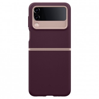 Burgundy Bean dėklas "Spigel Caselogy Nano Pop" telefonui Galaxy Z Flip 4