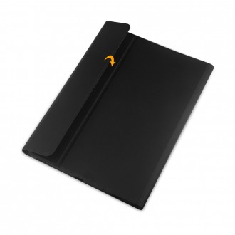 Juodas atverčiamas dėklas su klaviatūra TECH-PROTECT SC PEN + KEYBOARD skirtas Galaxy Tab S7+ PLUS / S8+ PLUS / S7 FE 12.4
