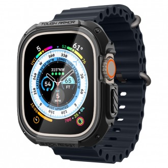 Laikrodžio dėklas "Spigen Tough Armor ”Pro” laikrodžiui Apple Watch Ultra (49 MM)