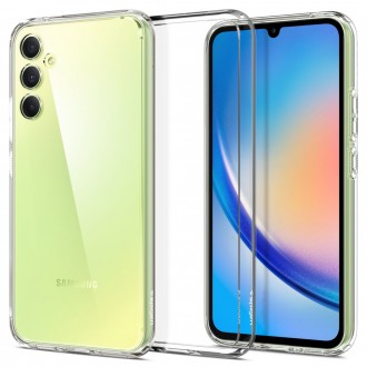 Skystųjų kristalų skaidrumo dėklas "Spigen Ultra Hybrid" telefonui Samsung Galaxy A34 5G