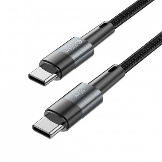 Pilkas USB kabelis "Tech-Protect Ultraboost Type-C Cable PD60W/3A" 25CM 