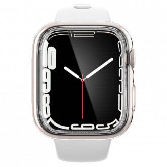 Itin tvirtas dėklas "Spigen Ultra Hybrid" laikrodžiui Apple Watch 7 / 8 / 9 (41 MM) 