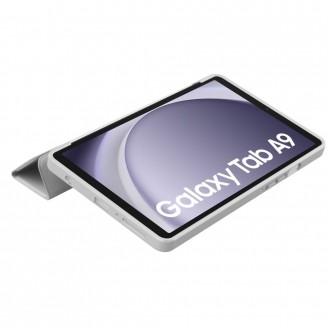 Pilkas atverčiamas dėklas ''Tech-Protect Smartcase'' planšetei Galaxy Tab A9 8.7 X110 / X115 