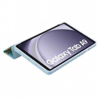 Spalvotas atverčiamas dėklas ''Tech-Protect Smartcase Sakura" planšetei Galaxy Tab A9 8.7 X110 / X115
