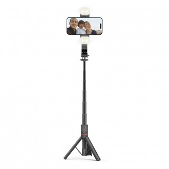 Asmenukių lazda "Tech-Protect L05S Wireless Selfie Stick Tripod & Led Light"