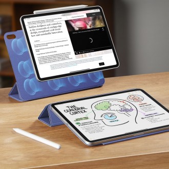 Levandų spalvos atverčiamas dėklas "Esr Rebound Magnetic" skirtas iPad Pro 11 5 / 2024