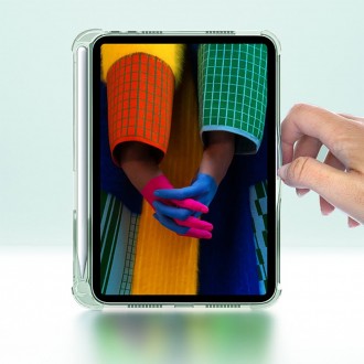 Juodas atverčiamas dėklas "Tech-Protect SC Pen Hybrid" planšetei Apple iPad AIR 10.9 4 / 5 / 2020-2022 / 11 6 / 2024