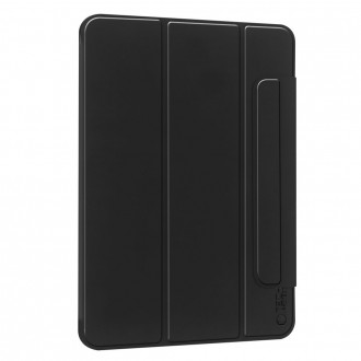 Juodas atverčiamas dėklas "Tech-Protect Smartcase Magnetic" planšetei iPad Pro 13 7 / 2024