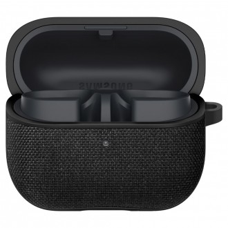 Juodas dėklas ''Spigen Urban Fit'' skirtas Samsung Galaxy Buds 3 / 3 Pro