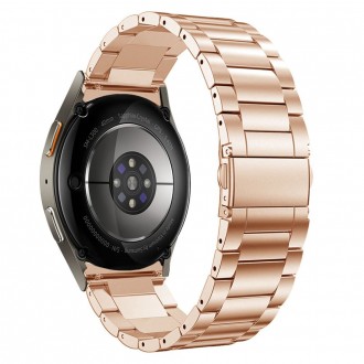 Aukso spalvos apyrankė "Tech-Protect Stainless" laikrodžiui Samsung Galaxy Watch 4 / 5 / 5 PRO / 6 / 7 / FE