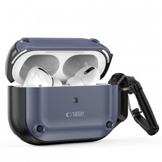 Mėlynas dėklas "Tech-Protect Rough Pro" skirtas Apple Airpods Pro 1 / 2