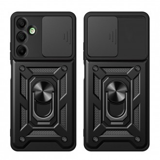 Tvirtas dėklas/stovas su kameros apsauga "Tech-Protect Camshield Pro" telefonui Samsung Galaxy A16 4G / 5G