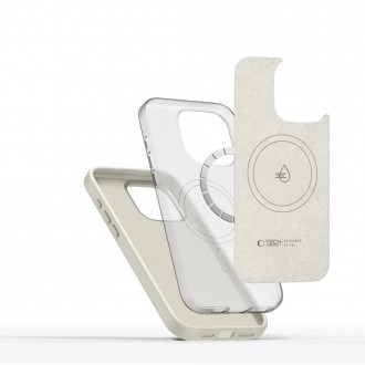 Late spalvos dėklas "Tech-Protect Silicone Pure Magsafe" telefonui Apple iPhone 15 Pro Max