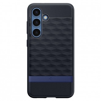 Bordo spalvos 3D dizaino dėklas "Spigen Parallax Mag Magsafe" telefonui Samsung Galaxy S25 Plus