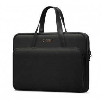 Juodas nešiojamo kompiuterio krepšys "Tech-Protect Carrying Bag Laptop 15-16"