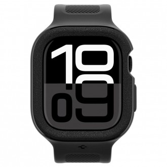 Juodas dėklas/apyrankė "Spigen Vault Pro” laikrodžiui  Apple Watch 10 (46 MM)