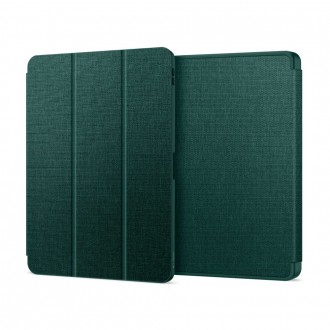 Žalias atverčiamas dėklas "Tech-Protect SC Pen Canvas" planšetei Apple iPad 10.9” 10 / 2022 / 11” 11 / 2025