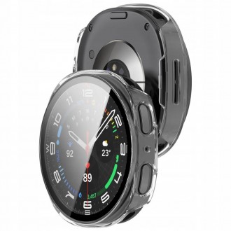 Skaidrus dėklas "Tech-Protect Defense" laikrodžiui Samsung Galaxy Watch 8 (44 MM)