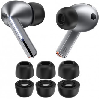 Ausinių pagalvėlės / kištukai Tech-Protect "Ear Tips 3-Pack" skirtas Samsung Galaxy Buds 3 Pro
