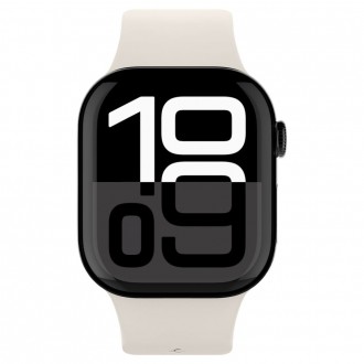 Kreminė/Oranžinė apyrankė "Spigen Nano POP" laikrodžiui Apple Watch 8 / 9 / 10 / 11 / SE (40 / 41 / 42 MM)