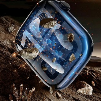 Ekrano apsauga "Tech-Protect Easy Set Flex+" (3-vnt.) laikrodžiui Apple Watch 4 / 5 / 6 / SE 1 / 2 / 3 (44MM) 