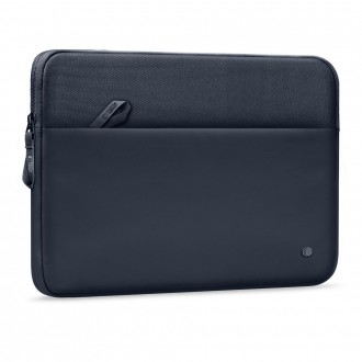 Mėlynos spalvos nešiojamo kompiuterio dėklas "Tech-Protect Sleeve Laptop 15-16"