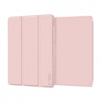 Rožinis atverčiamas dėklas "Tech-Protect SC Pen" planšetei LENOVO IDEA TAB PLUS 12.1 TB-361