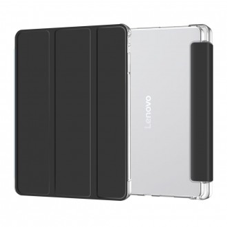 Juodas atverčiamas dėklas "Tech-Protect SC Pen Hybrid" planšetei LENOVO IDEA TAB / K11 GEN 2 11.0 TB-336