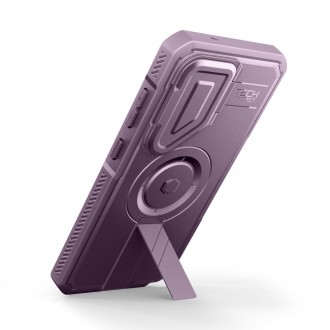 Alyvų spalvos tvirtas dėklas "Tech-Protect Kevlar Magsafe 2-set" telefonui Samsung Galaxy S26 Ultra