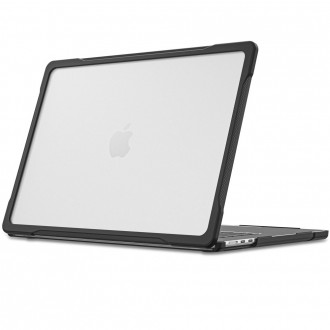 TECH-PROTECT VELAR MACBOOK AIR 15 M2-M5 2023-2026 BLACK/MATTE CLEAR