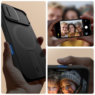 Tvirtas dėklas su kameros apsauga "Tech-Protect Kevlar Aura MagSafe" telefonui Apple iPhone 17