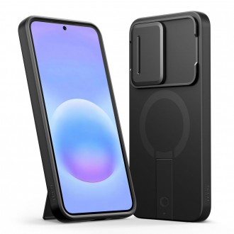 Tvirtas dėklas su kameros apsauga "Tech-Protect Kevlar Aura MagSafe" telefonui Samsung Galaxy A57