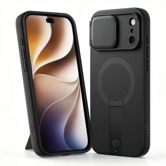 Tvirtas dėklas su kameros apsauga "Tech-Protect Kevlar Aura MagSafe" telefonui Apple iPhone 17 PRO / 18 PRO
