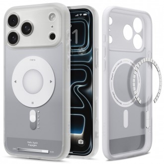 Dėklas Spigen Ultra Hybrid Magsafe telefonui Apple Iphone 17 PRO / 18 PRO CLASSIC SILVER