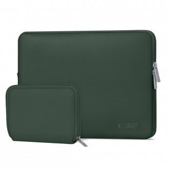 Nešiojamo kompiuterio dėklas Tech-Protect Neoslim Laptop 15-16 MIDNIGHT GREEN